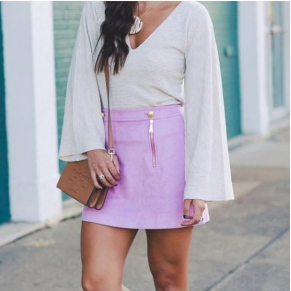 Express Pink Mini Skirt